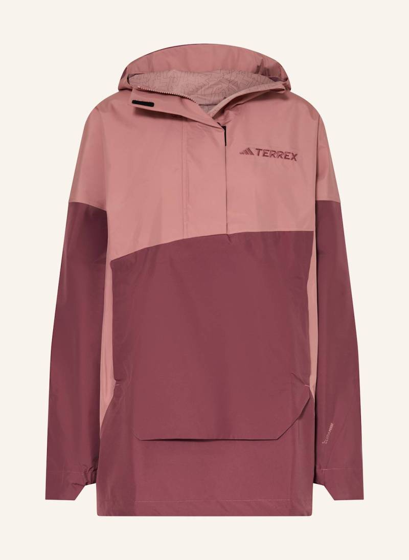 Adidas Terrex Hardshell-Jacke Terrex Xploric 2.5 Layer Climaproof lila von adidas Terrex
