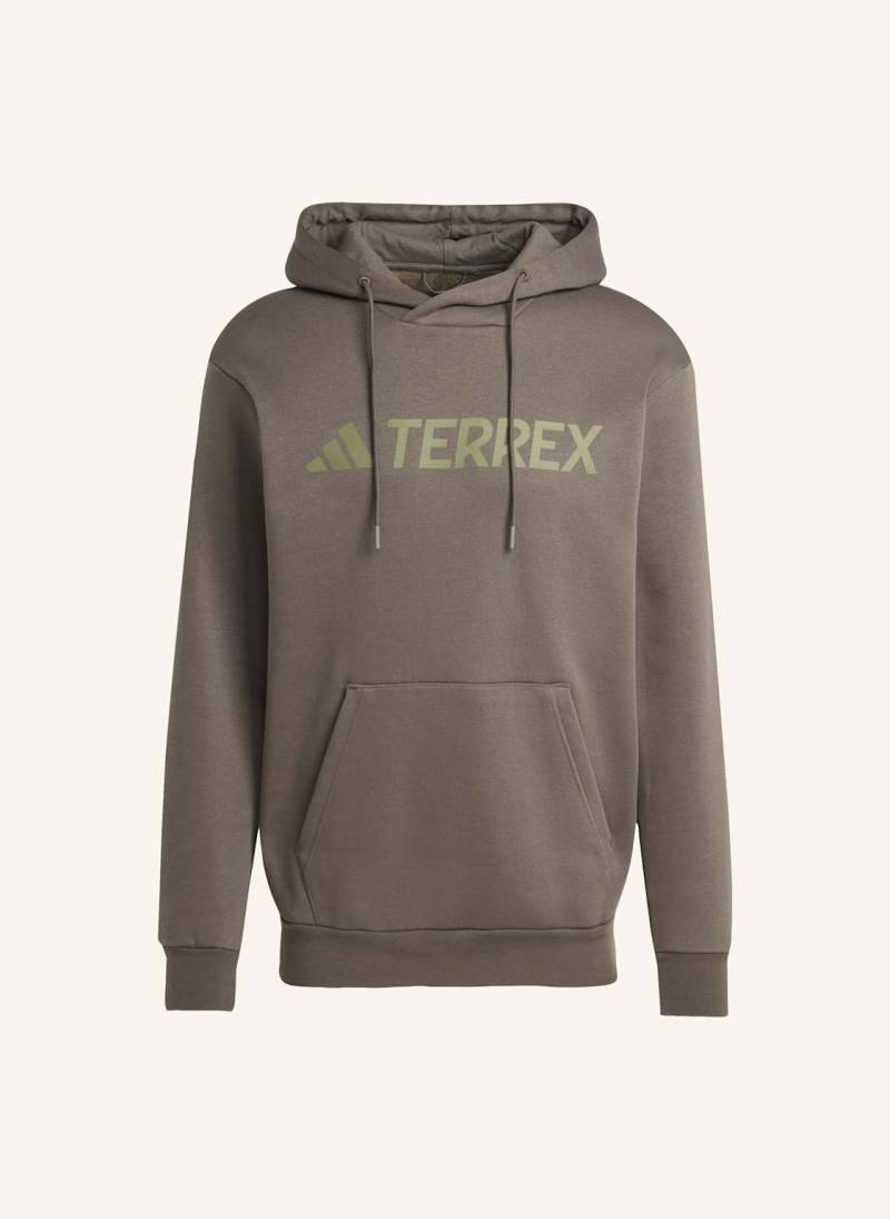 Adidas Terrex Hoodie Terrex Multi Large Logo gruen von adidas Terrex
