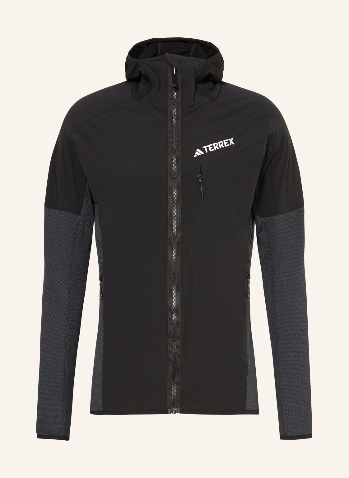 Adidas Terrex Midlayer-Jacke Terrex Techrock schwarz von adidas Terrex