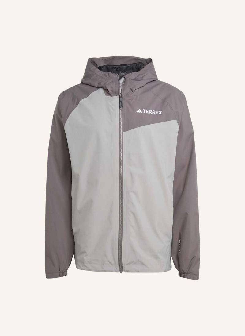 Adidas Terrex Regenjacke Terrex Multi 2 Layer Rain.Rdy grau von adidas Terrex