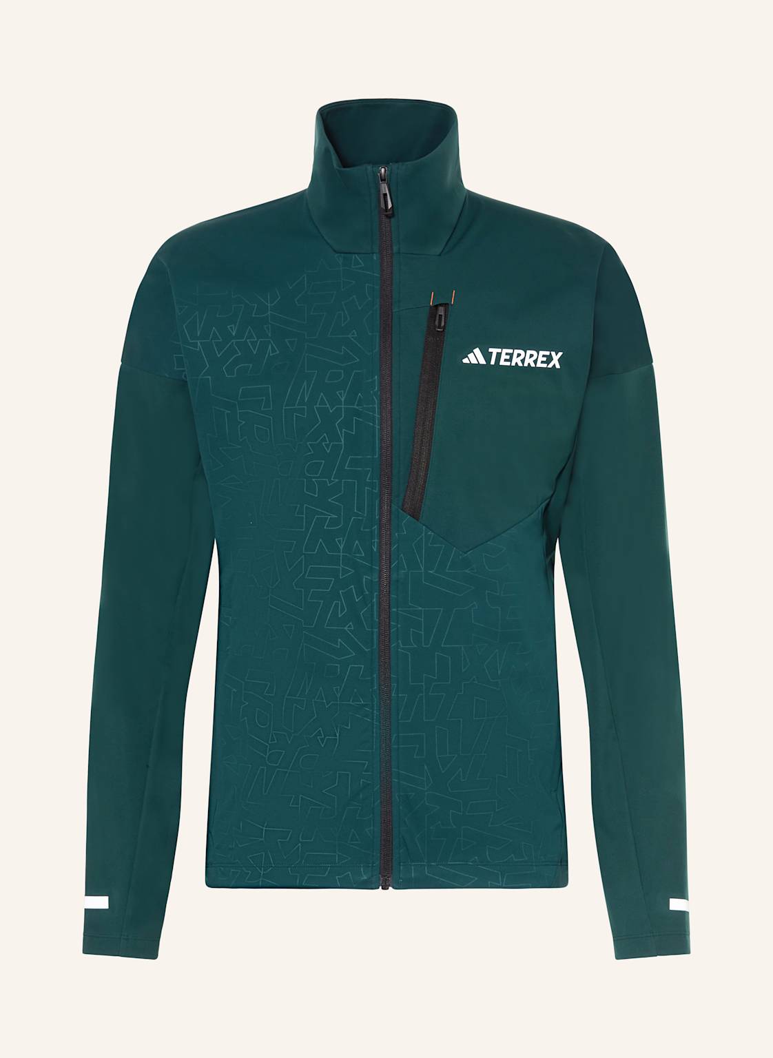 Adidas Terrex Softshell-Jacke Terrex Xperior Cross Country-Ski gruen von adidas Terrex