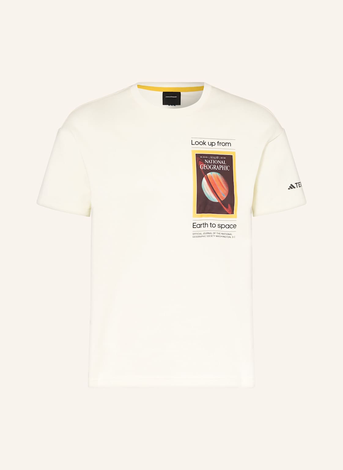 Adidas Terrex T-Shirt National Geographic Uf Aeroready Graphic beige Adidas Terrex T-Shirt National Geographic Uf Aeroready Graphic beige von adidas Terrex