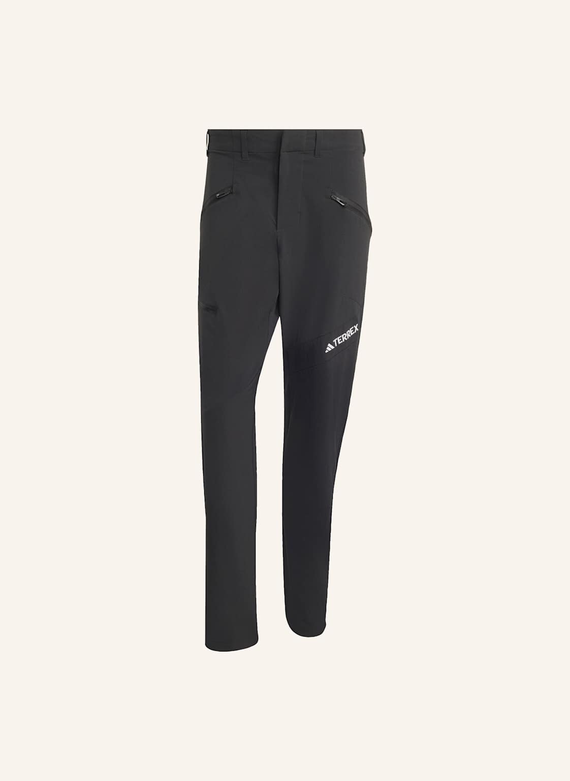 Adidas Terrex Techrock Brushed Softshellhose schwarz von adidas Terrex