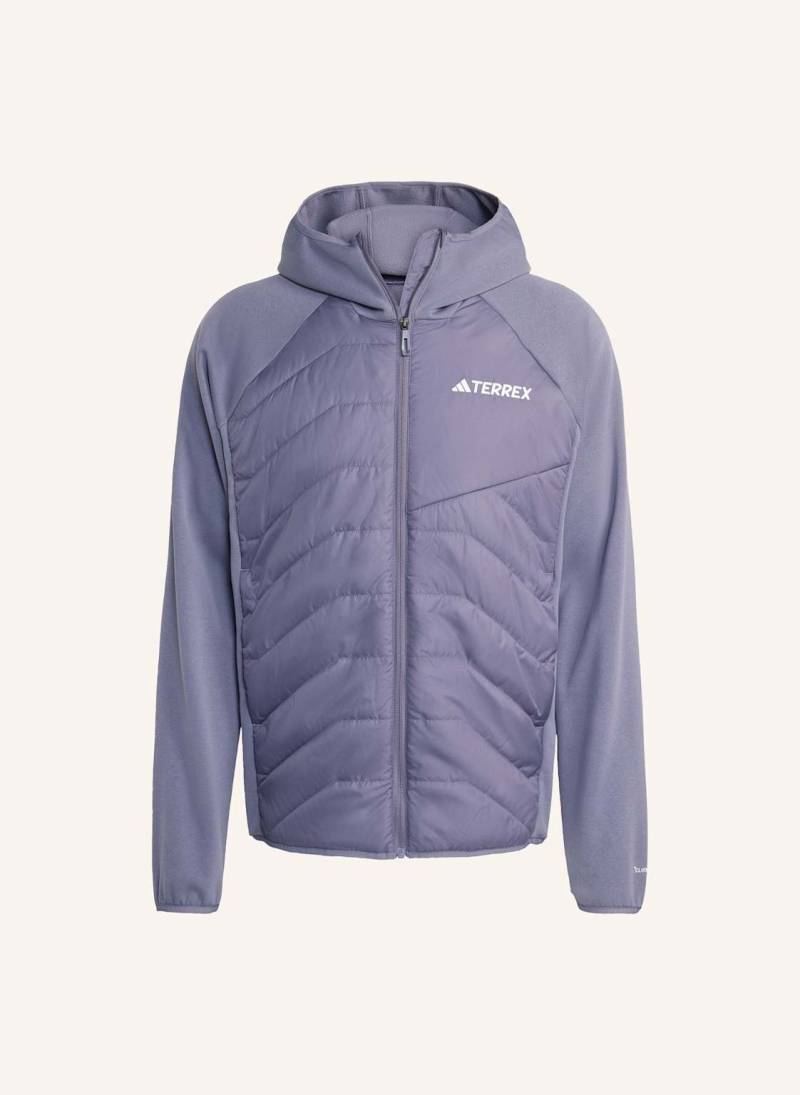 Adidas Terrex Terrex Multi Climawarm Isolierende Hybrid-Kapuzenjacke lila von adidas Terrex