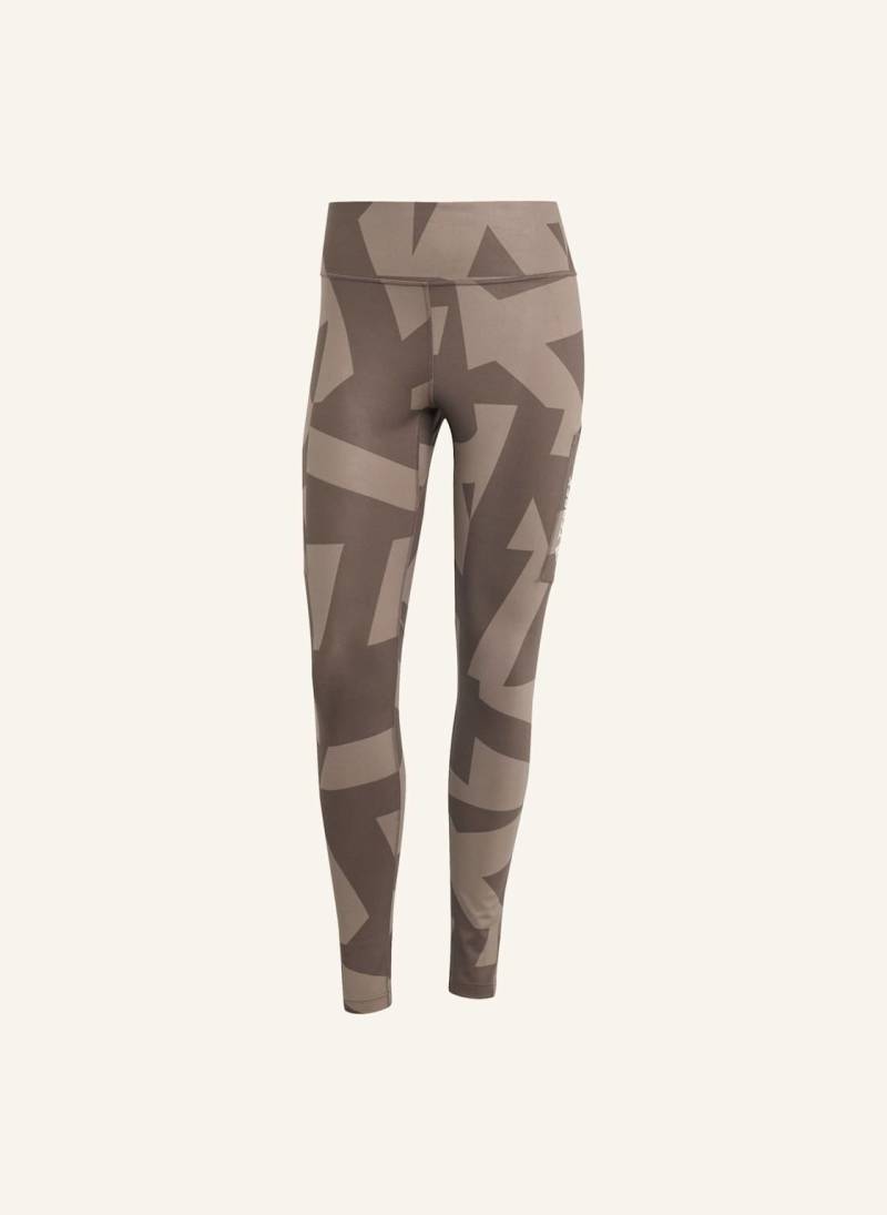Adidas Terrex Terrex Multi Printed Leggings braun von adidas Terrex