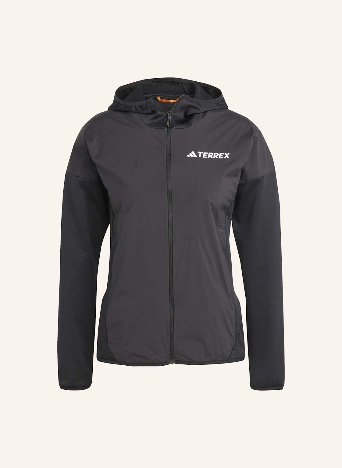 Adidas Terrex Terrex Xperior Climawarm+ Wind Light Fleece Kapuzenjacke schwarz von adidas Terrex