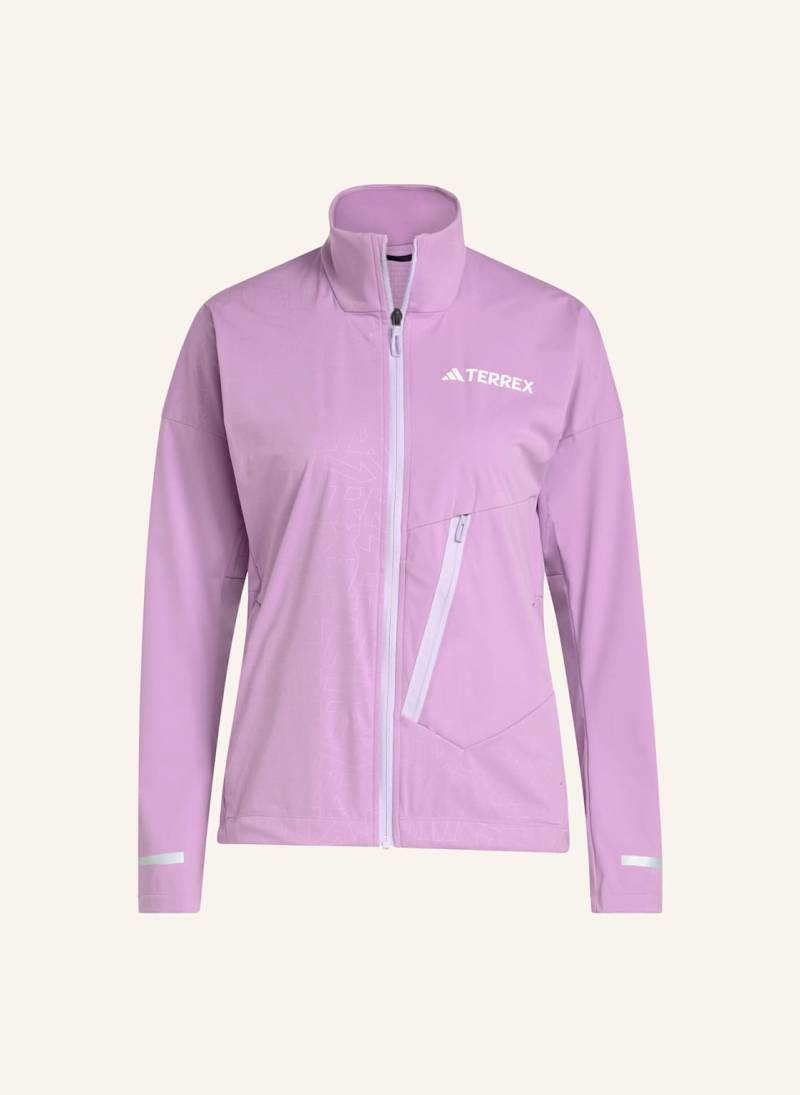 Adidas Terrex Terrex Xperior Cross-Country Ski Softshell-Jacke lila von adidas Terrex