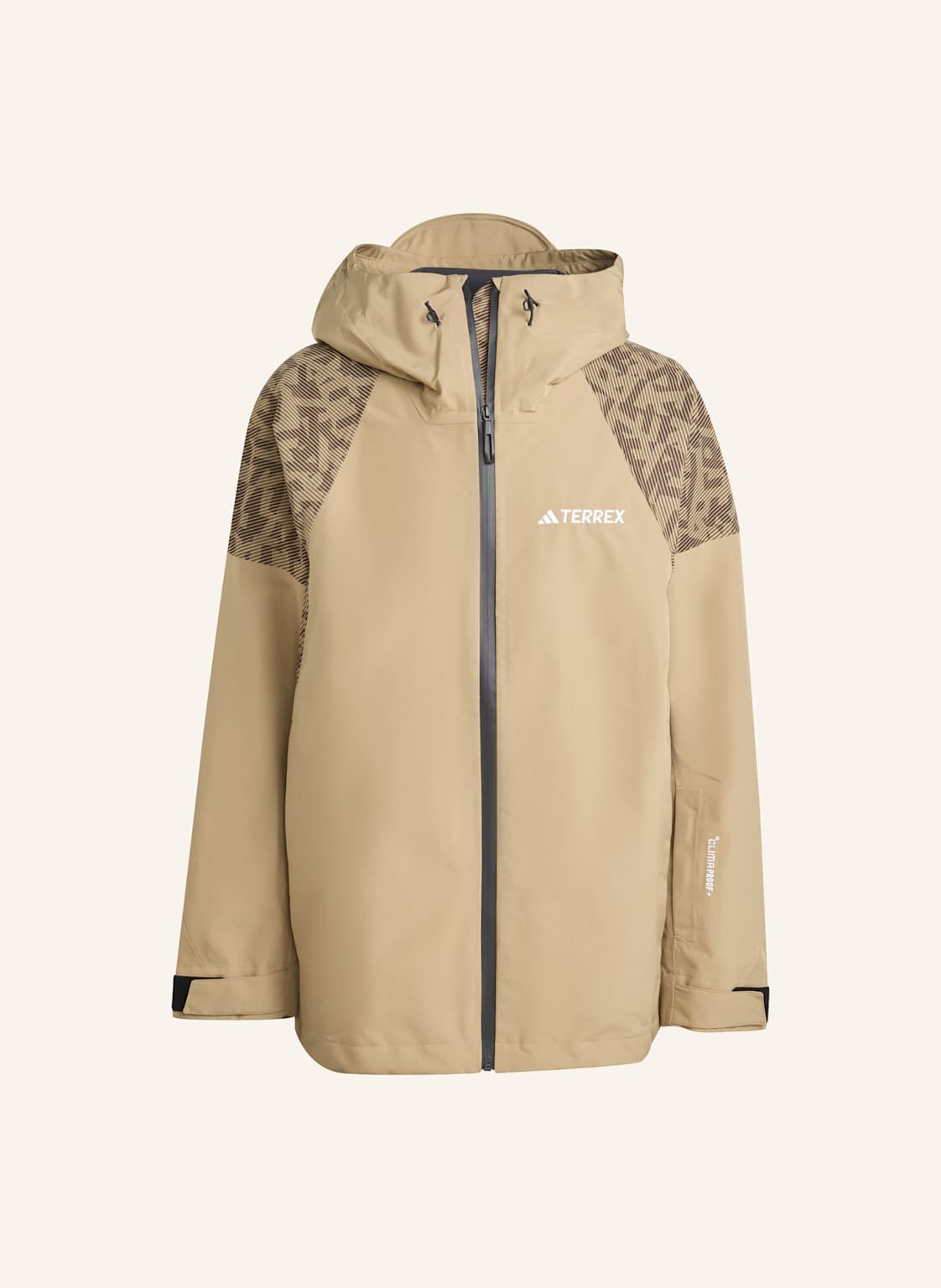 Adidas Terrex Terrex Xperior Hybrid Primeknit Climaproof+ Jacke braun von adidas Terrex