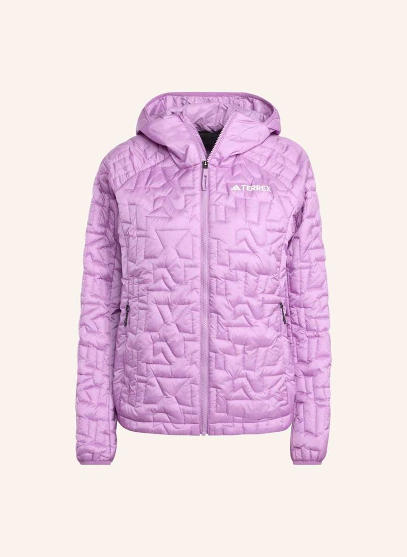 Adidas Terrex Steppjacke Terrex Xperior Primaloft Loose Fill Hooded lila von adidas Terrex
