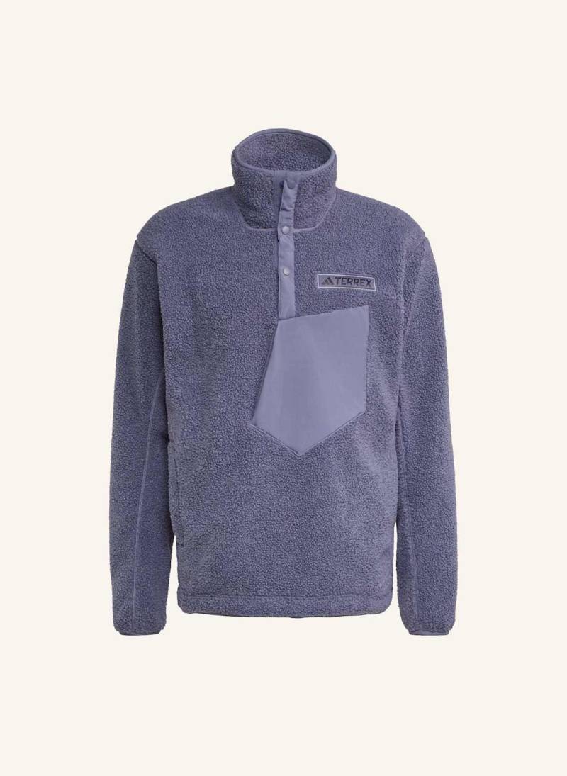 Adidas Terrex Terrex Xploric High Pile Fleece Oberteil lila von adidas Terrex