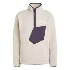 Herren Fleece-Pullover XPLORIC HIGH PILE SNAP von adidas Terrex