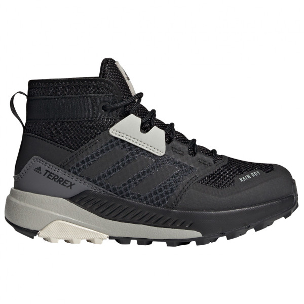 adidas Terrex - Kid's Terrex Trailmaker Mid Rain Ready - Multisportschuhe Gr 4,5 schwarz/grau von adidas Terrex