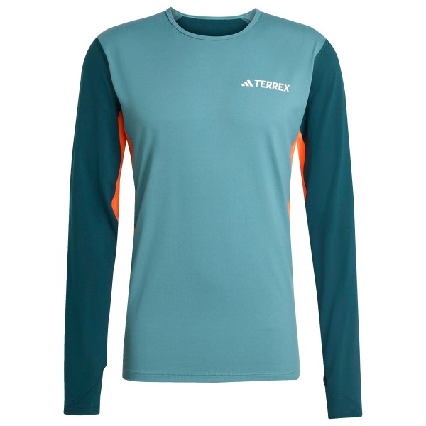 adidas Terrex - Multi Synthetic Base Layer Long Sleeve - Funktionsshirt Gr S türkis von adidas Terrex