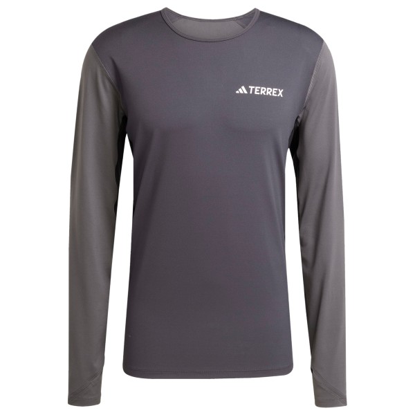 adidas Terrex - Multi Synthetic Base Layer Long Sleeve - Funktionsshirt Gr XL grau von adidas Terrex