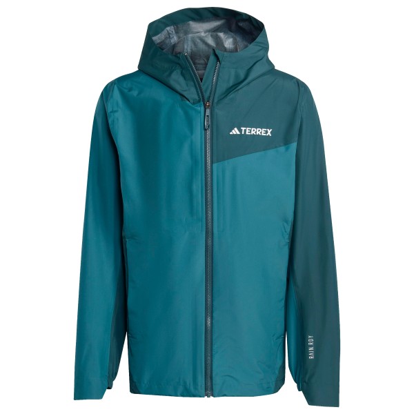 adidas Terrex - Terrex Multi 2.5 Layer Rain.Rdy Jacket - Regenjacke Gr M türkis/blau von adidas Terrex