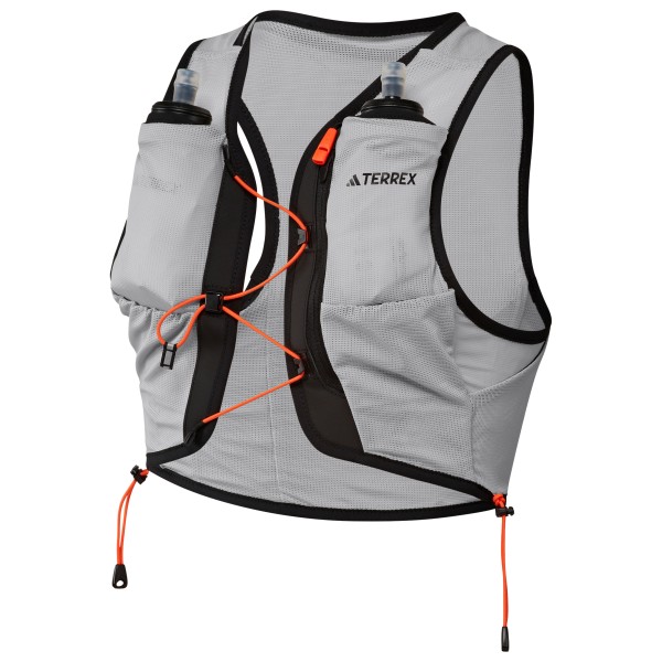 adidas Terrex - Terrex Trail Running Vest 5L - Trailrunningrucksack Gr L grau von adidas Terrex