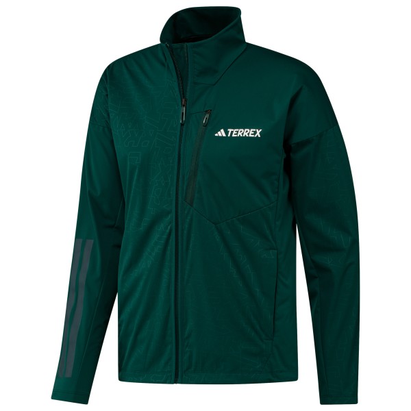adidas Terrex - Terrex Xperior Cross Country-Ski Softshell - Softshelljacke Gr M grün von adidas Terrex