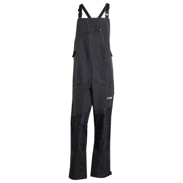 adidas Terrex - Terrex Xperior Hybrid Primeknit CP+ Bib - Skihose Gr S grau/schwarz von adidas Terrex
