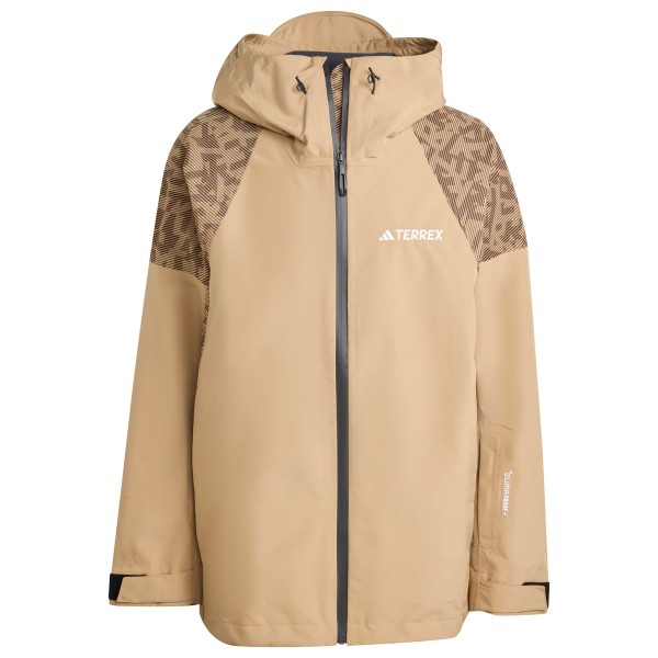 adidas Terrex - Terrex Xperior Hybrid Primeknit CP+ Jacket - Skijacke Gr S beige von adidas Terrex