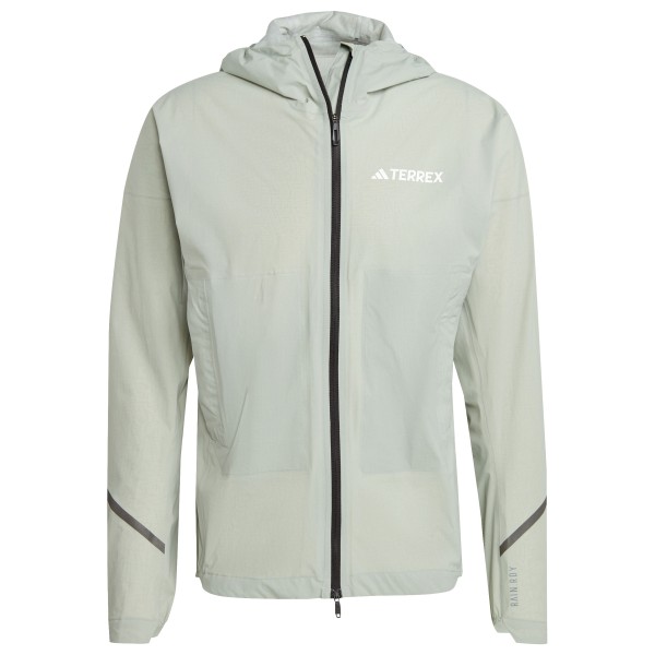 adidas Terrex - Terrex Xperior Light Rain.RDY Jacket - Regenjacke Gr L;M;S;XL grau;orange von adidas Terrex