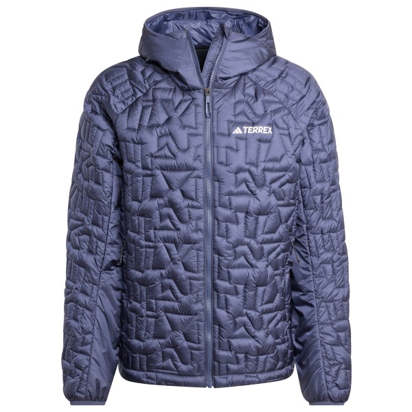 adidas Terrex - Terrex Xperior PL Loose Fill Insul. Hooded - Kunstfaserjacke Gr L blau von adidas Terrex