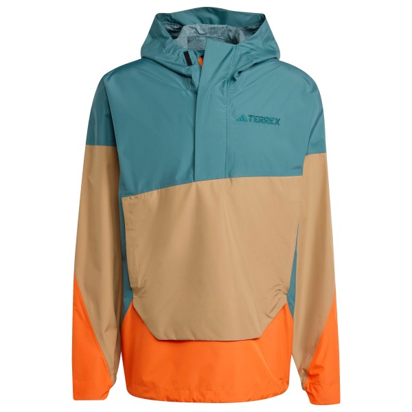 adidas Terrex - Terrex Xploric 2.5 Layer Climaproof Anorak - Regenjacke Gr XL beige von adidas Terrex