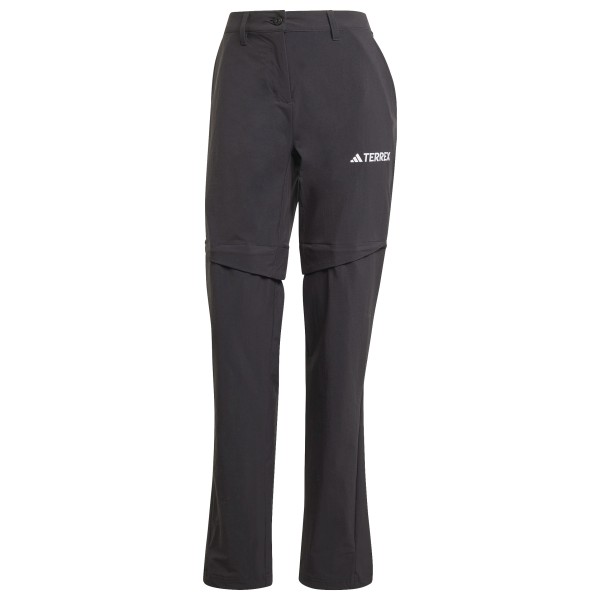 adidas Terrex - Women's Multi Zip Off Pants - Zip-Off-Hose Gr 44 - Regular grau von adidas Terrex
