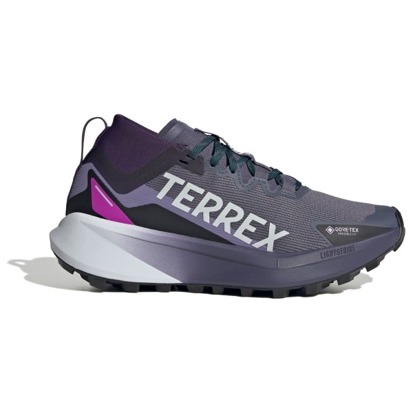adidas Terrex - Women's Terrex Agravic GTX Trail - Trailrunningschuhe Gr 43 1/3 grau von adidas Terrex