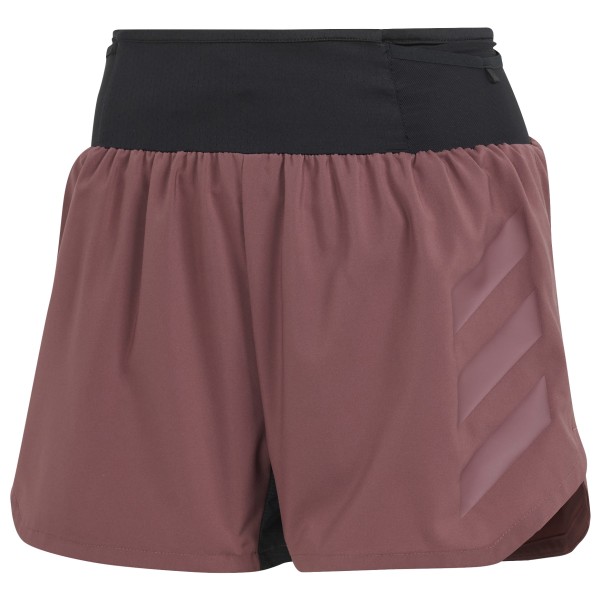 adidas Terrex - Women's Terrex Agravic Shorts - Laufshorts Gr L - Length: 3'';XS - Length: 3'' grau;schwarz/grau von adidas Terrex