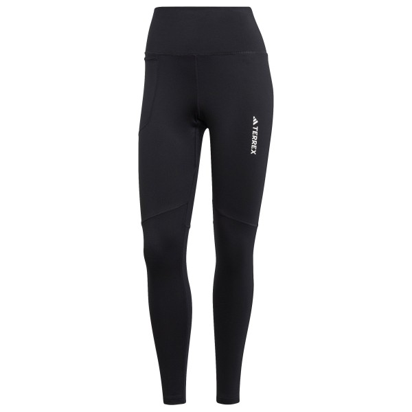 adidas Terrex - Women's Terrex Multi Brushed Leggings - Lauftights Gr XS schwarz von adidas Terrex