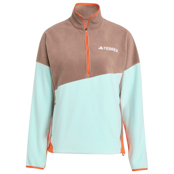 adidas Terrex - Women's Terrex Multi Climawarm Fleece Anorak - Fleecejacke Gr S bunt von adidas Terrex