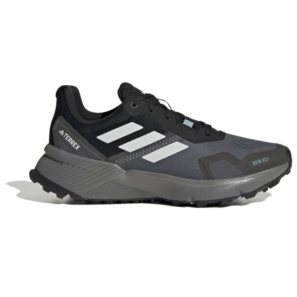 adidas Terrex - Women's Terrex Soulstride RAIN.RDY - Trailrunningschuhe Gr 41 1/3 grau von adidas Terrex