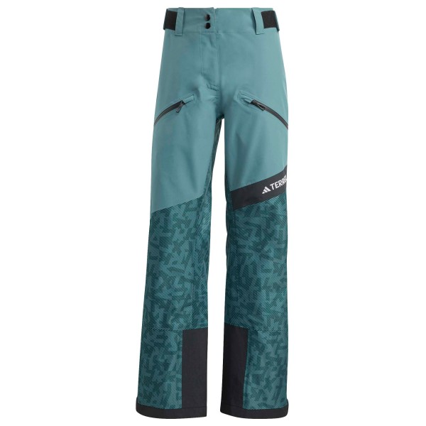 adidas Terrex - Women's Terrex TR Hybrid Primeknit CP+ Pants - Skihose Gr S türkis von adidas Terrex
