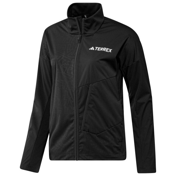 adidas Terrex - Women's Terrex Xperior X-Country Ski Softsh - Softshelljacke Gr L schwarz von adidas Terrex