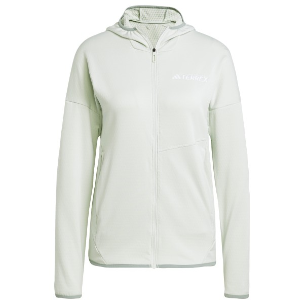 adidas Terrex - Women's Xploric Light Fleece Hooded Jacket - Fleecejacke Gr XS weiß von adidas Terrex