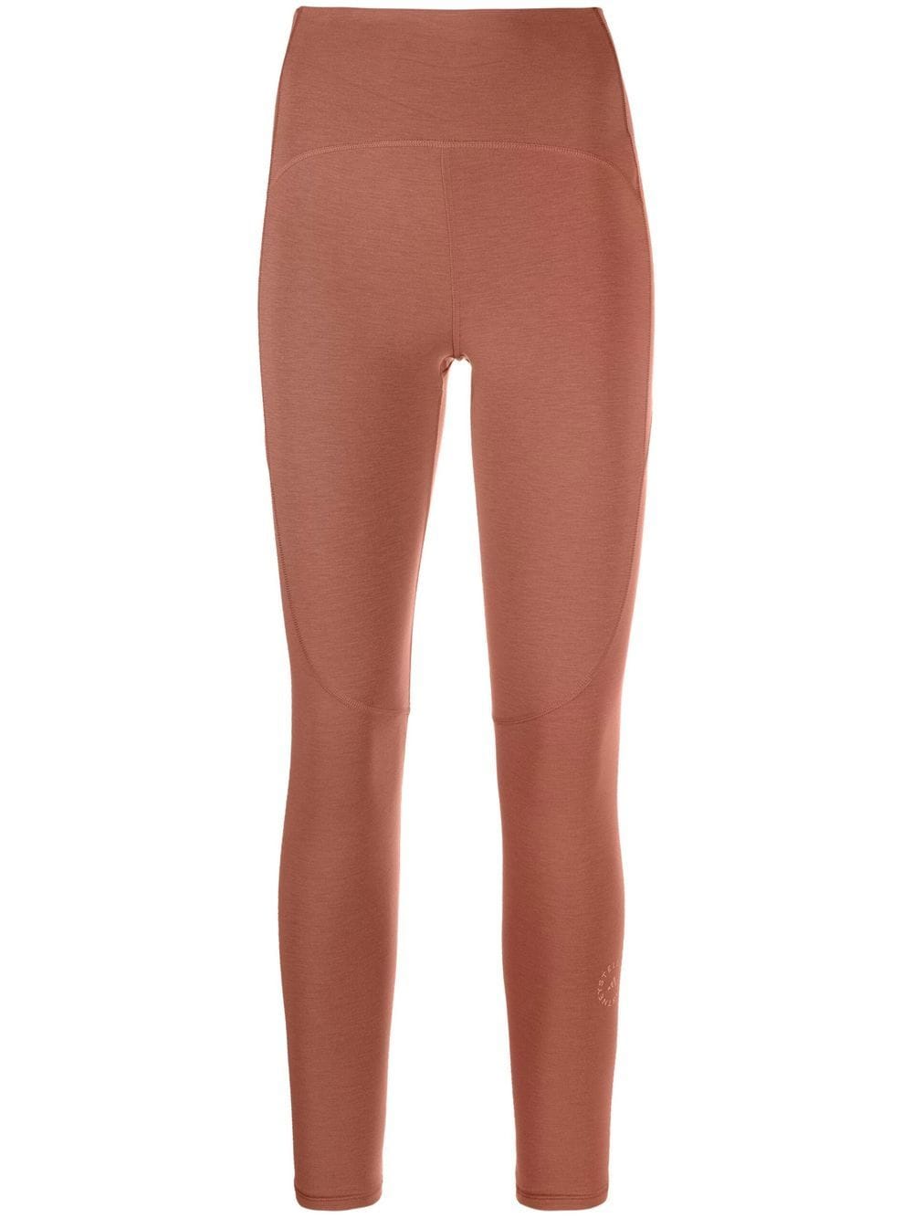 adidas by Stella McCartney Leggings mit hohem Bund - Braun von adidas by Stella McCartney