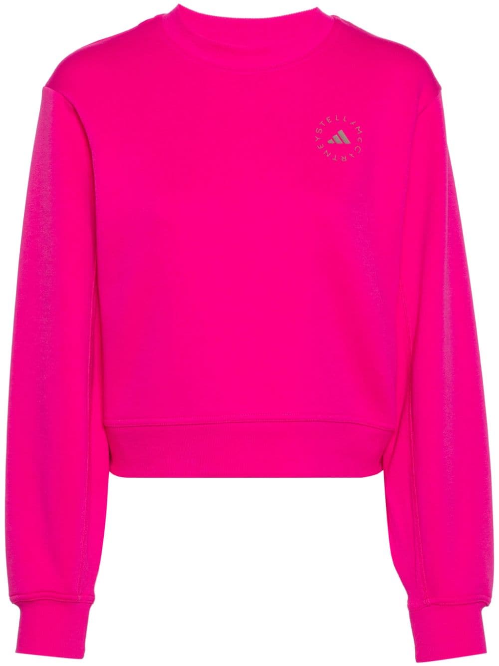 adidas by Stella McCartney Sportswear Sweatshirt mit Logo-Print - Rosa von adidas by Stella McCartney