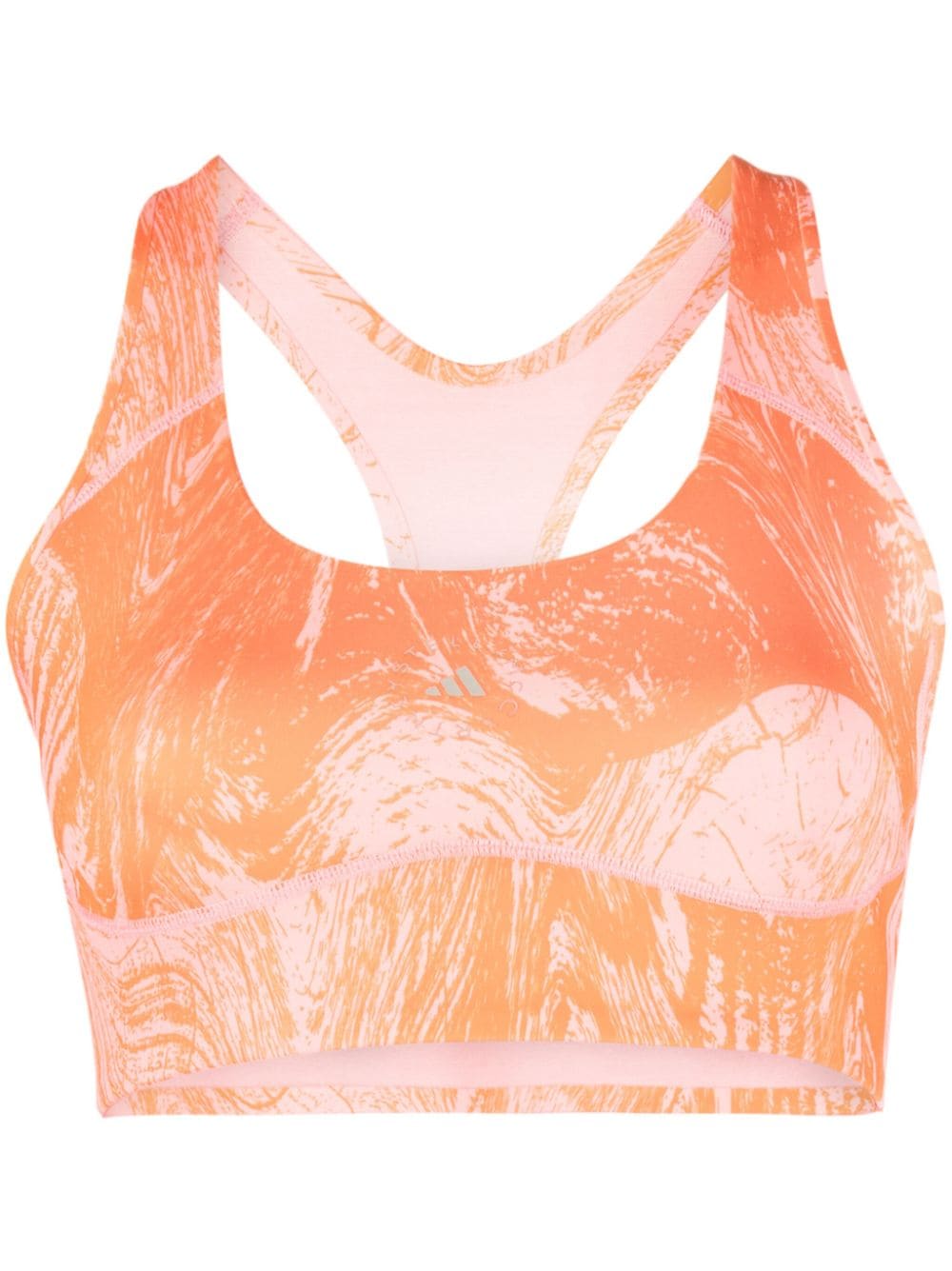 adidas by Stella McCartney True Purpose Power Impact Sport-BH - Orange von adidas by Stella McCartney