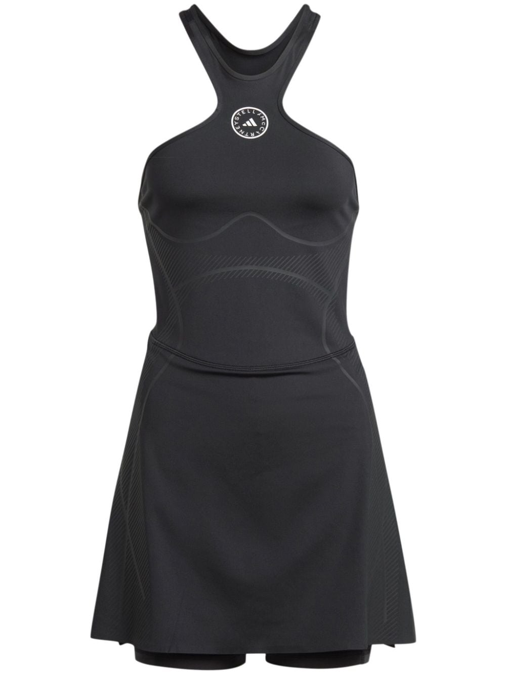 adidas by Stella McCartney TruePace Lauf-Kleid - Schwarz von adidas by Stella McCartney