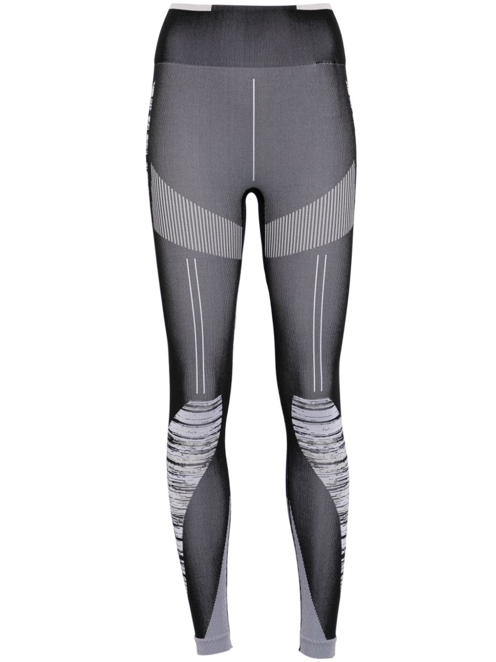 adidas by Stella McCartney Yoga-Leggings mit grafischem Print - Grau von adidas by Stella McCartney