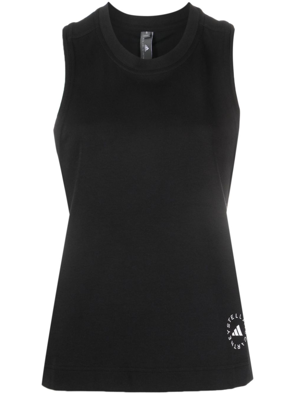 adidas by Stella McCartney Tanktop mit Logo-Print - Schwarz von adidas by Stella McCartney