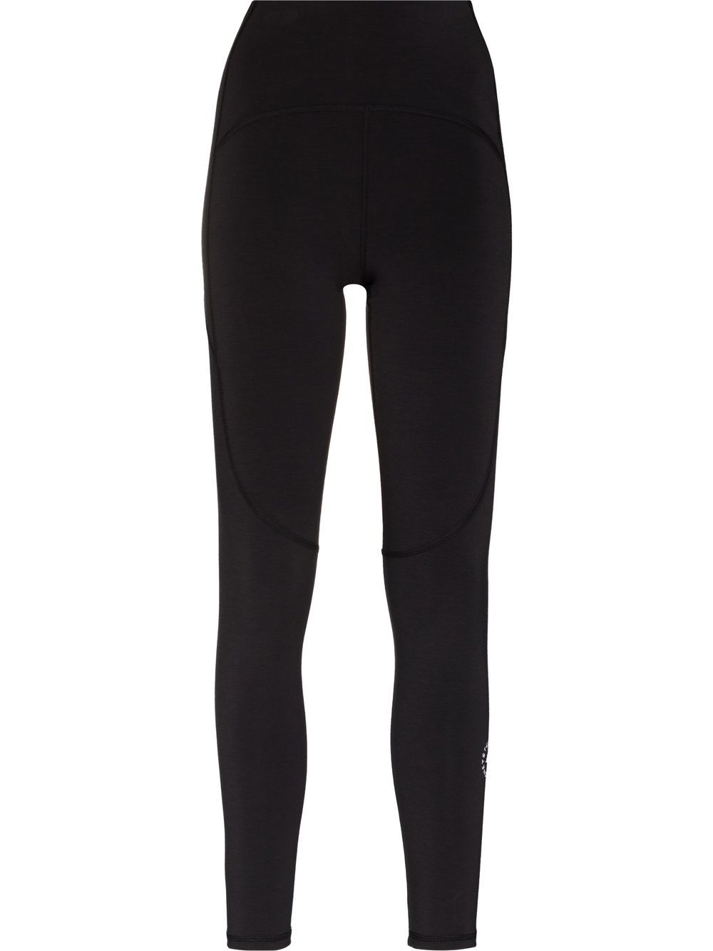 adidas by Stella McCartney Yoga-Leggings mit Logo-Print - Schwarz von adidas by Stella McCartney