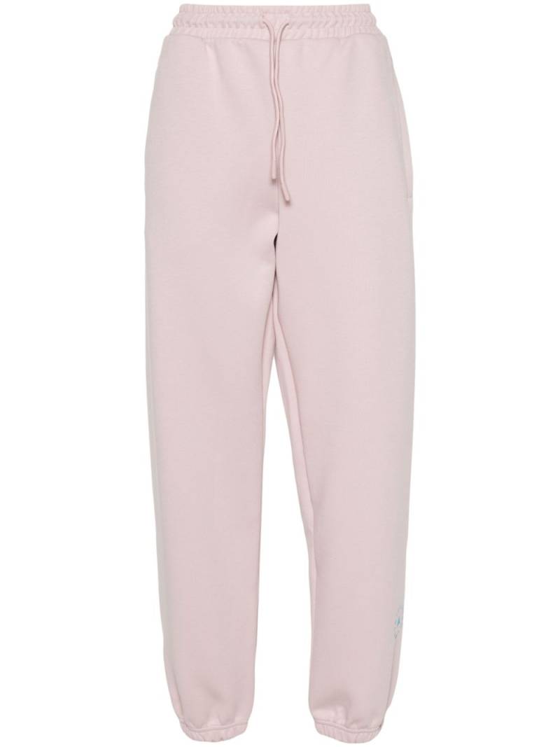 adidas by Stella McCartney Tapered-Jogginghose mit gummiertem Logo - Rosa von adidas by Stella McCartney