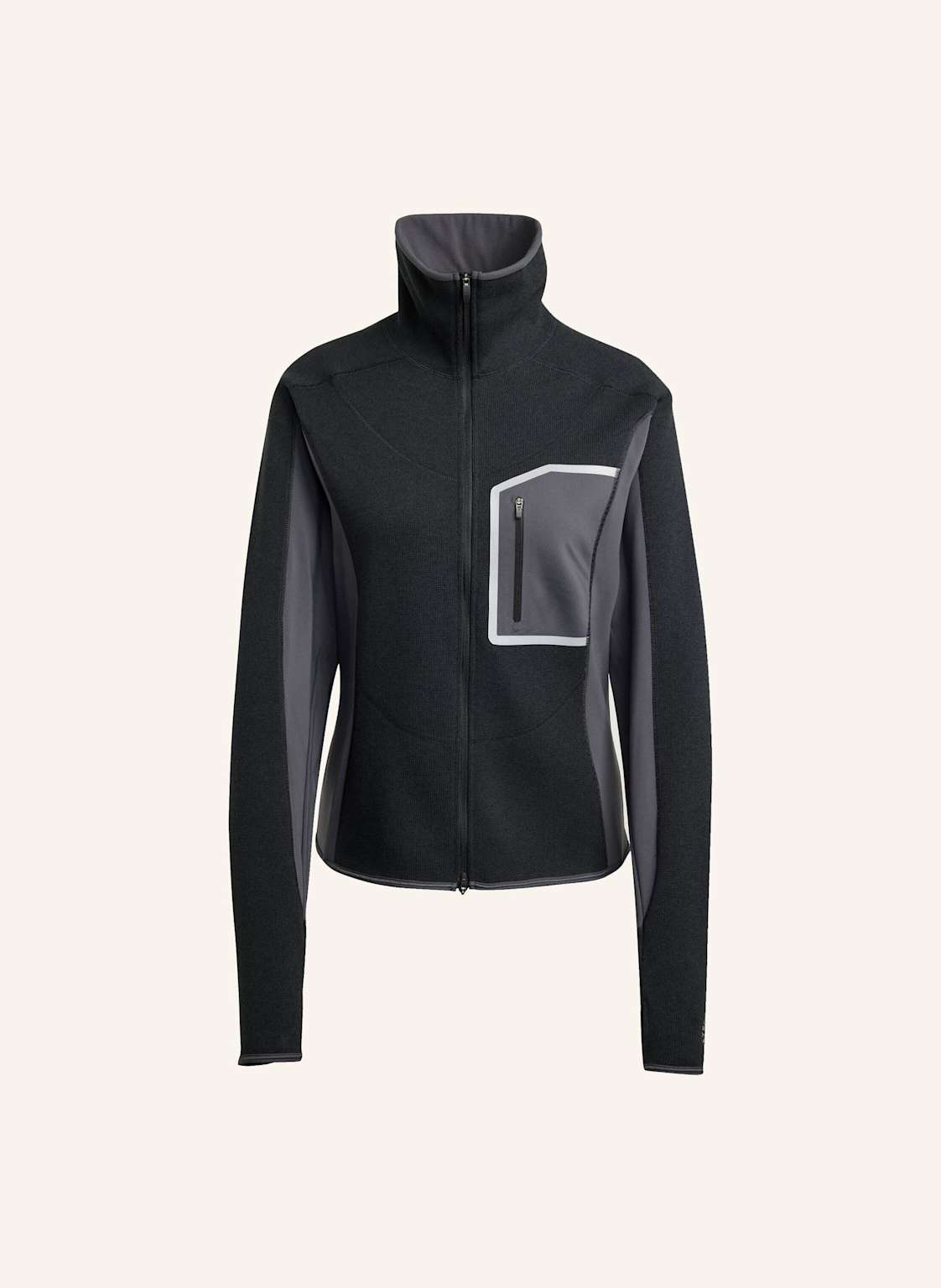 Adidas By Stella Mccartney Adidas By Stella Mccartney Climawarm Running Full-Zip Midlayer schwarz von adidas by stella mccartney