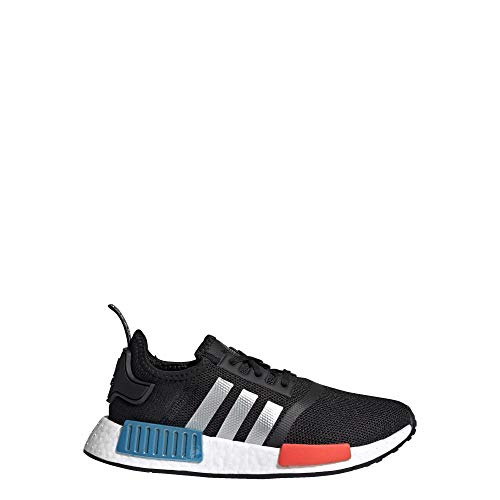 adidas Originals Kids' NMD_R1 Sneaker, Black/Silver Metallic/Solar Red von adidas originals