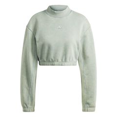 Damen Sweatshirt Cropped von adidas Sportswear