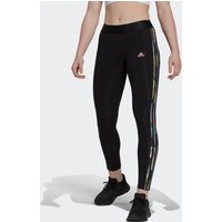 Große Größen: Leggings, schwarz-rosa, Gr.L-XXL von adidas Sportswear