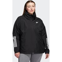 Große Größen: Outdoorjacke, schwarz, Gr.44/46-56/58 von adidas Sportswear