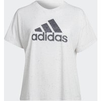 Große Größen: T-Shirt, weiß, Gr.44/46-56/58 von adidas Sportswear