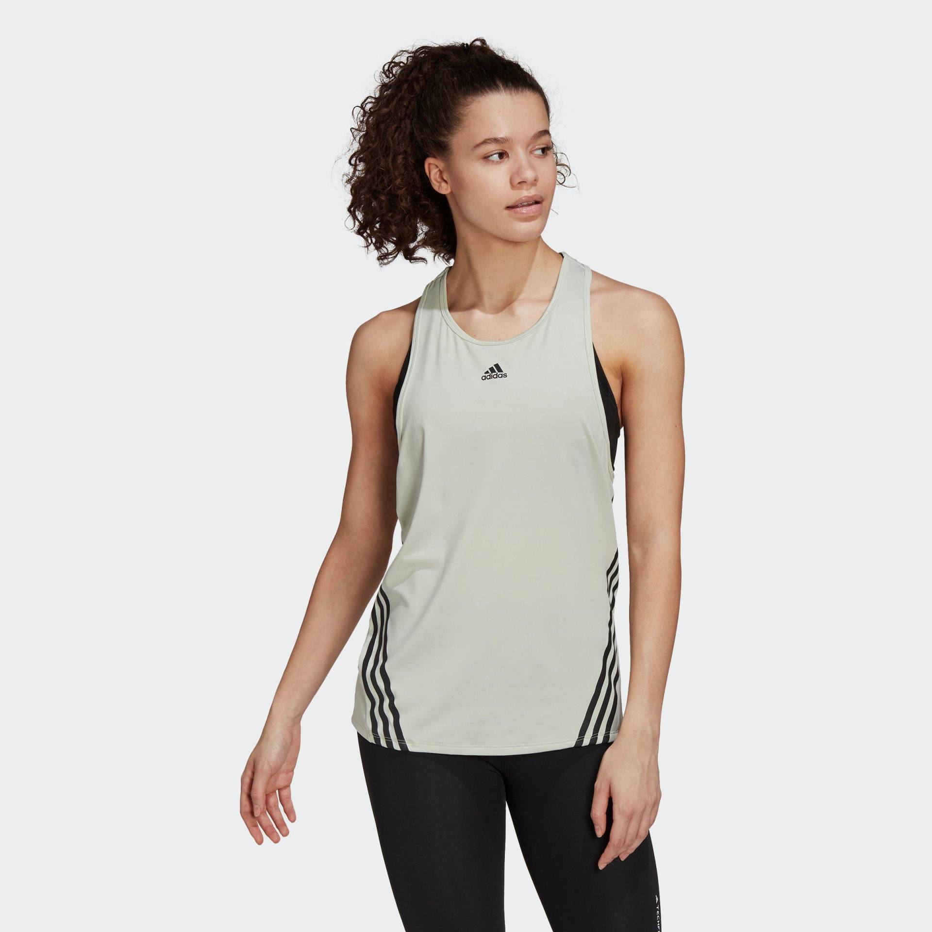 Große Größen: Tanktop, grün-schwarz, Gr.L-XXL von adidas performance